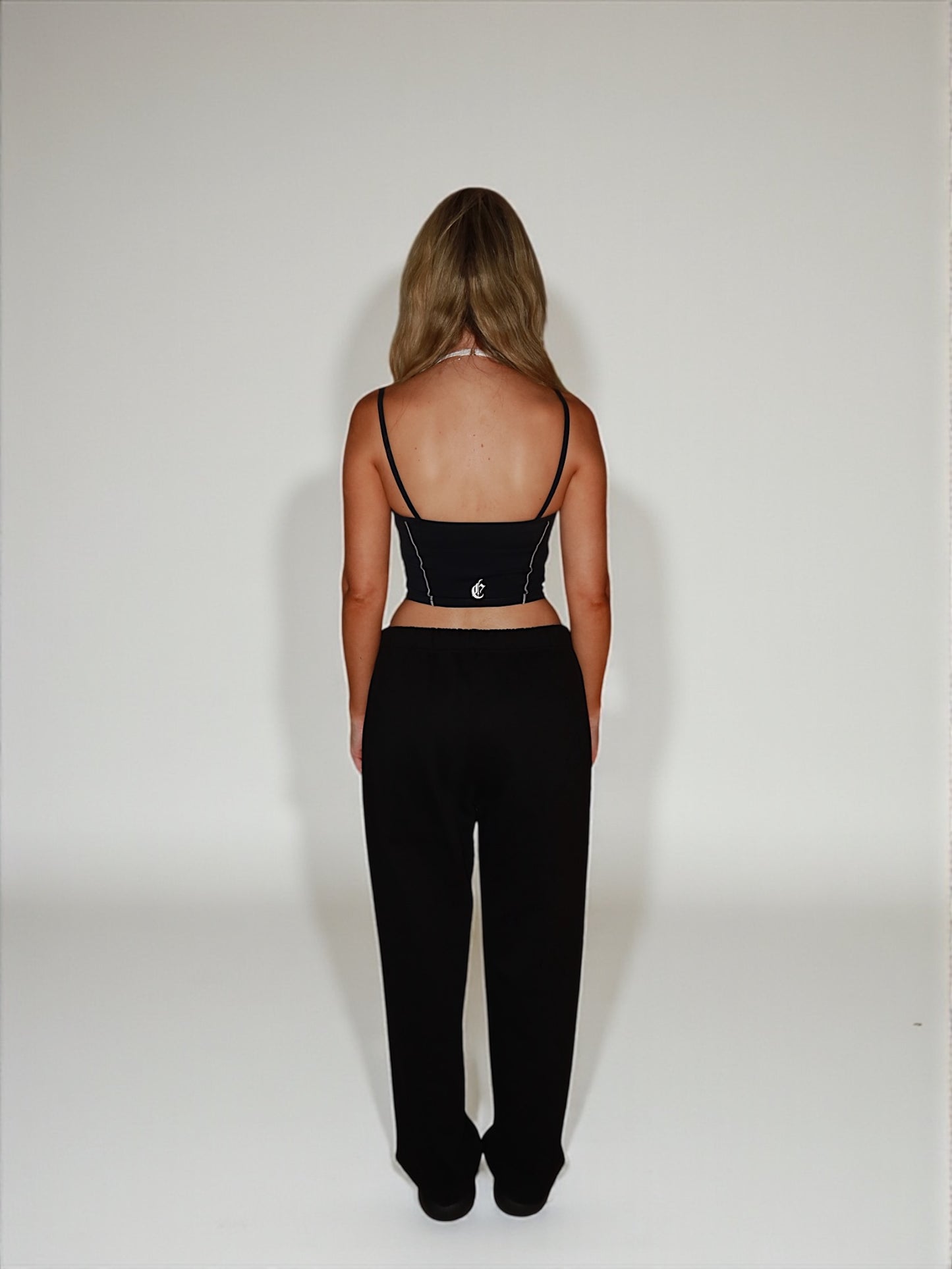 Two Tone Halter Singlet